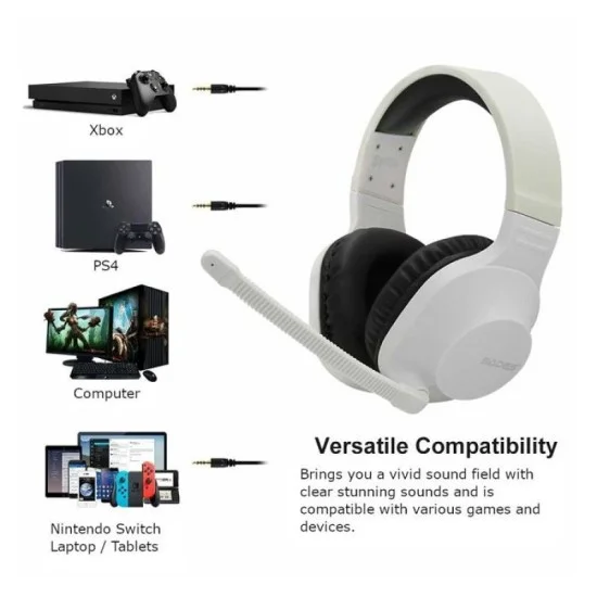 Sades Spirits Gaming Headset SA-721 - White
